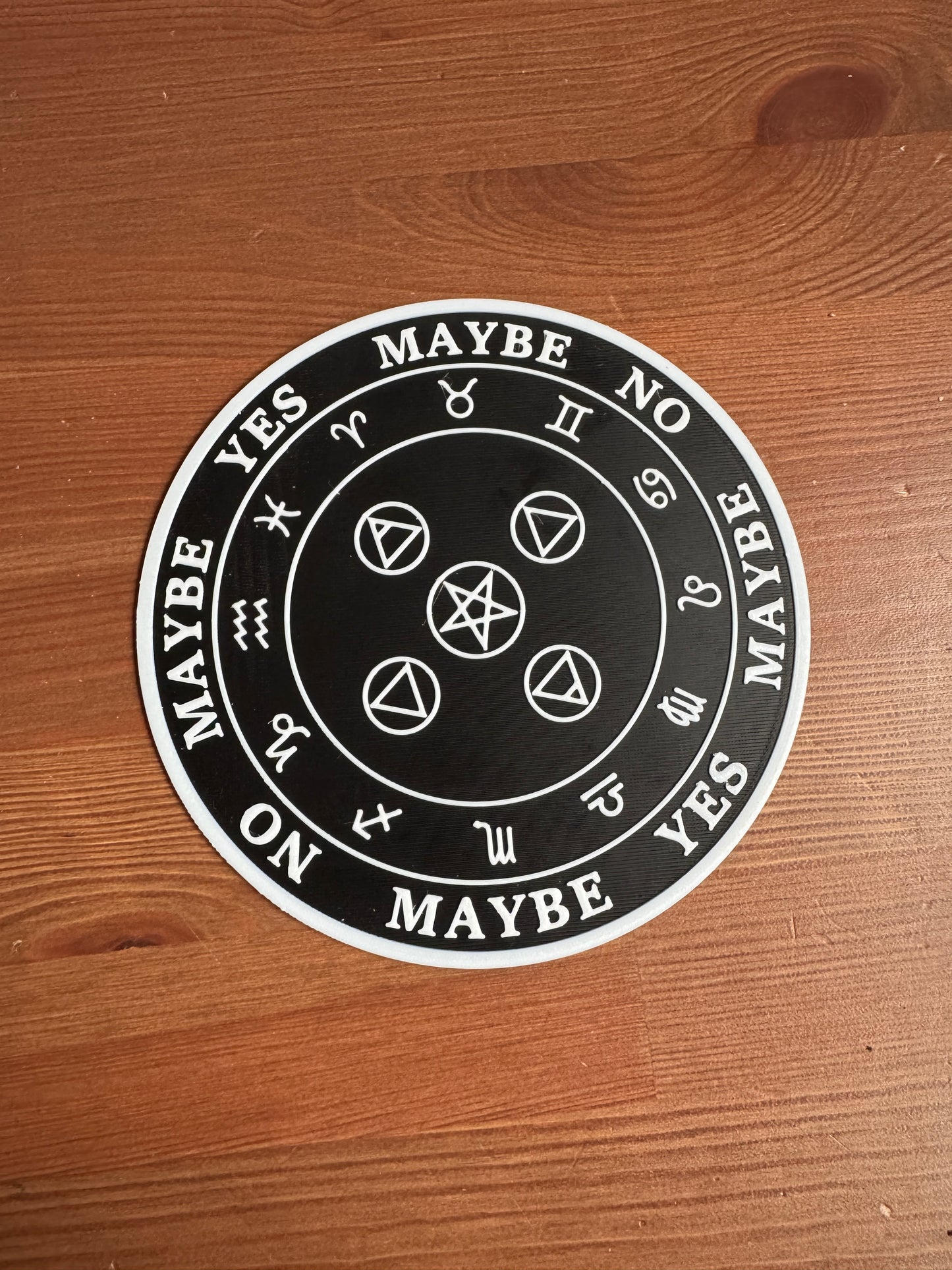 Pendelbrett – Schwarz/Weiß- Clean