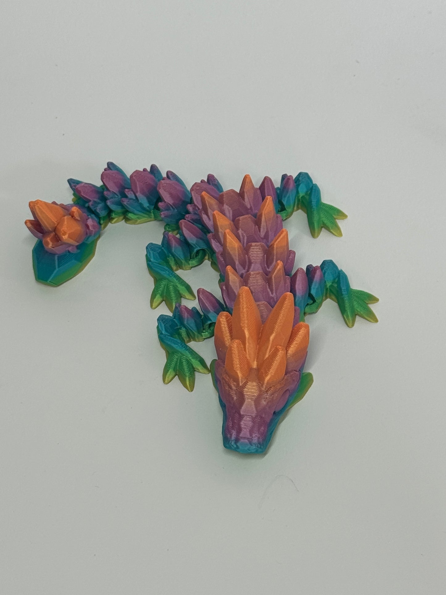 Flexi Kristall-Drache & Kristall-Ei